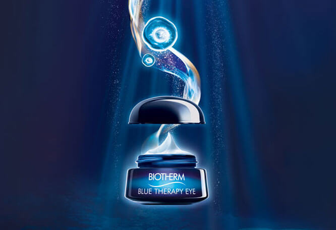 Biotherm , Blue Therapy , Blue Therapy eye , ฟื้นฟูสภาพผิวรอบดวงตา , ลดเลือนรอยหมองคล้ำ , ริ้วรอย